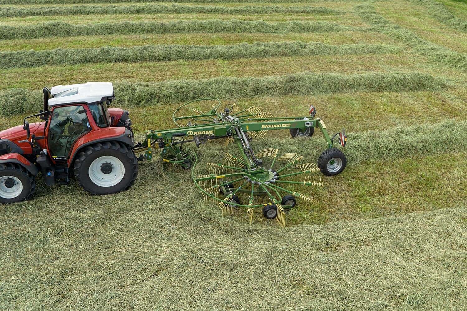 Krone Swardo Twin Rotor Centre Delivery Rakes